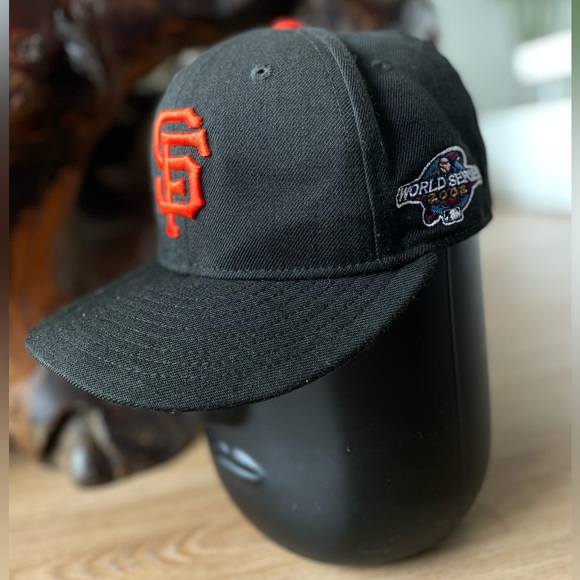 San Francisco Giants MLB Essential Black 9FIFTY Cap 2002 World Serious - Picture 10 of 16